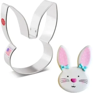 Bunny Shaped Cookie Cutter Set