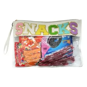 Clear Snacks Bags with Wrist Strap