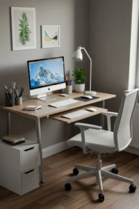 Compact Desk Setup