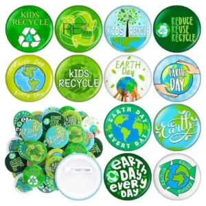 Earth Day Buttons