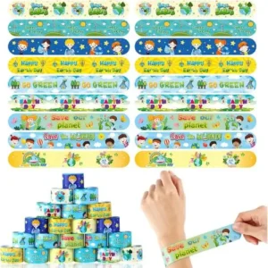 Earth Day Slap Bracelets