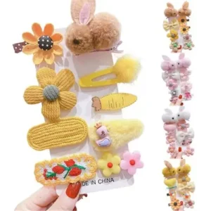 Easter Bunny Hair Clips