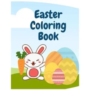 Easter Themed Coloring Book