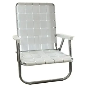 Folding Aluminum Webbed Chair for Camping