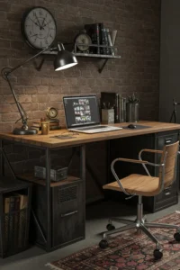Industrial Desk Setup