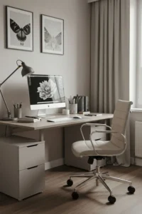 Sleek Office Desk Setup