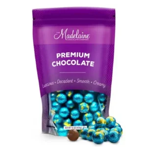 Solid Premium Milk Chocolate World Globe Balls