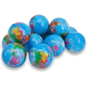 Squeezable World Stress Balls for Kids Mini Earth Ball