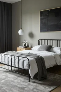 Black Bed Frames for a Strong Statement