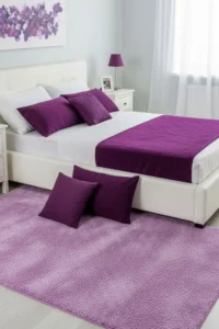 Lilac Rugs to Soften and Ground the Room