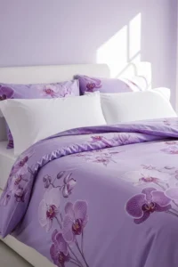 Orchid-Inspired Bedding for a Soft Floral Touch