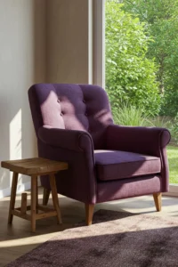 Purple Accent Chairs for Stylish Seating