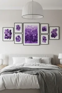 Purple Wall Art for Bold Expression