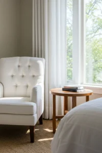White Accent Chairs for Bright Comfort