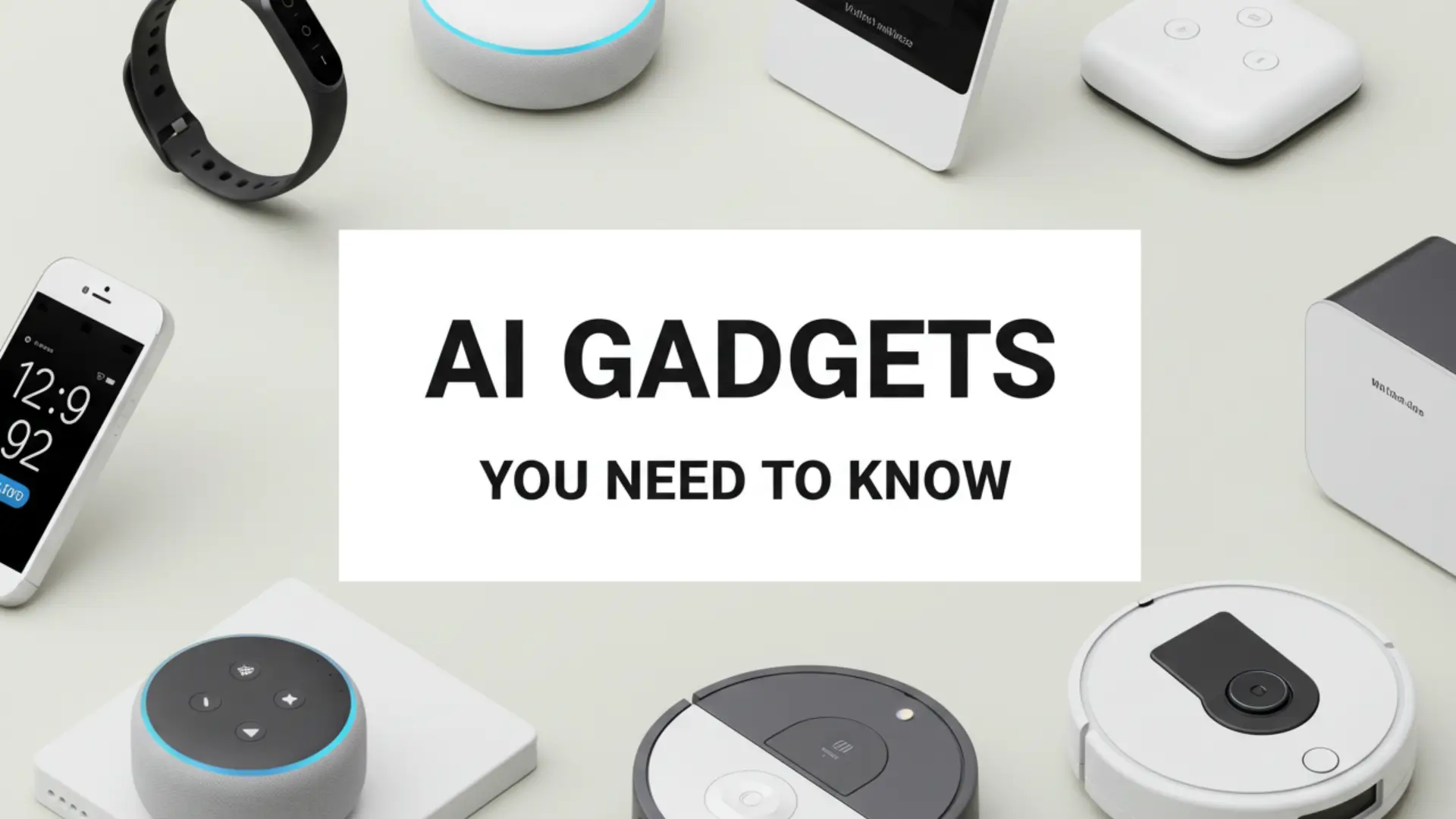 AI Gadgets You Need to Know